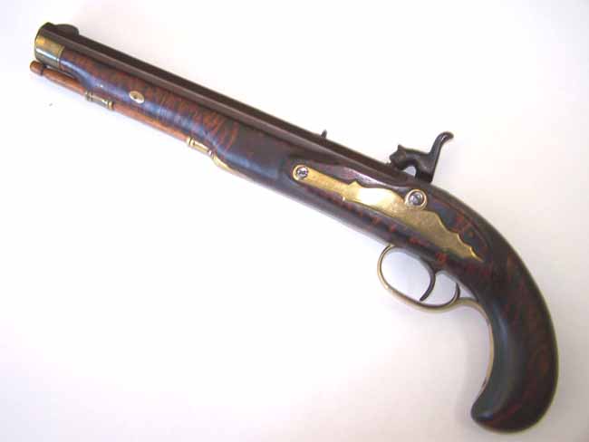 A RARE Kentucky Pistol possibly made in Lehigh County, PA, circa 1840 — image 2
